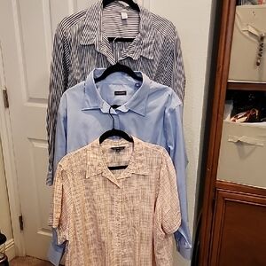 Lot Of 3, Lands End, Old Navy, Van Hueusen 3X